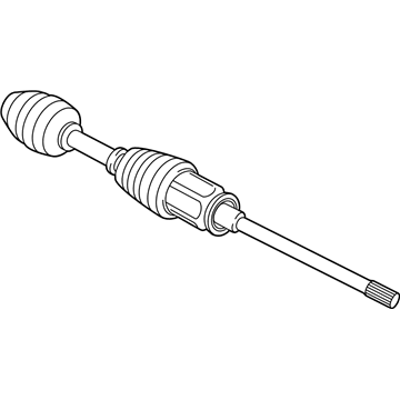 BMW 31-60-7-606-026 Front Right Axle Shaft