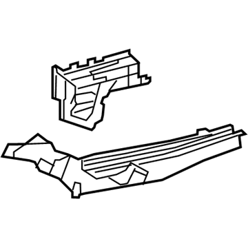 Lexus 57034-48031 Reinforce Sub-Assembly