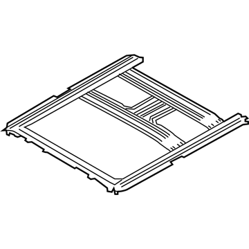 Kia 816203E001 Frame Assembly-Sunroof