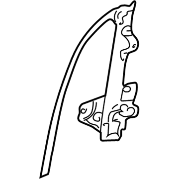 Mopar 5016519AB Rear Door Window Regulator