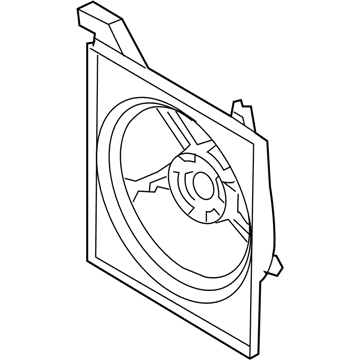 Kia 253502F000 SHROUD-Radiator