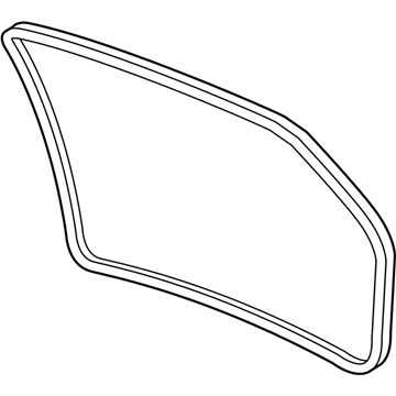 Mopar 5054703AC WEATHERSTRIP-LIFTGATE Opening