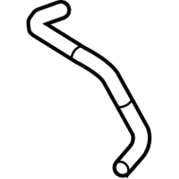 Hyundai 25412-2B100 Hose-Radiator Lower