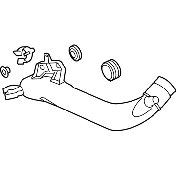 BMW 13-71-7-556-549 Air Duct