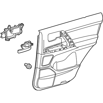 Toyota 67630-60F60-C1 Door Trim Panel