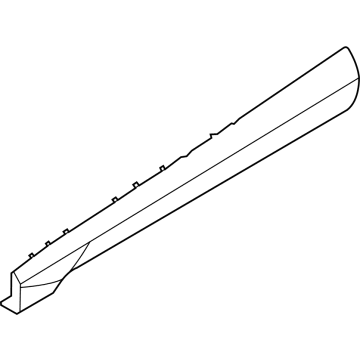 Hyundai 87721-N9000-CA GARNISH ASSY-FRT DR SIDE, LH