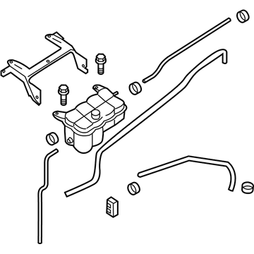 Nissan 21710-1PD1B Tank Assy-Radiator Reservoir