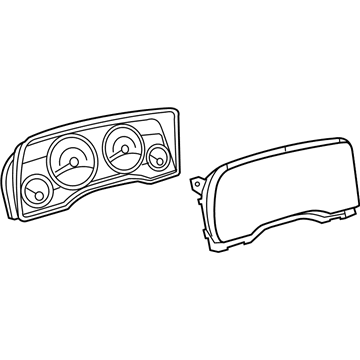 Mopar 68080411AF Cluster-Instrument Panel