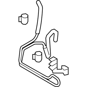 Nissan 49790-1GR1A Tube Assembly-Oil COLLER Power Ste