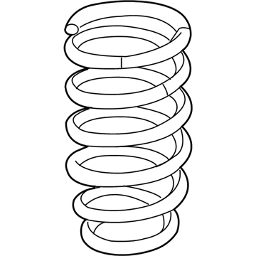 Acura 52441-TY2-A31 Spring, Rear