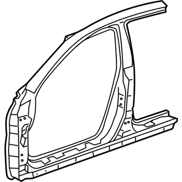 Acura 04645-SEP-A01ZZ Panel Set, Left Front (Outer)