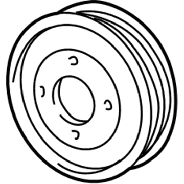 BMW 11-51-1-736-910 Pulley