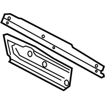 BMW 41-12-7-248-124 End Piece, Luggage-Compartment Floor