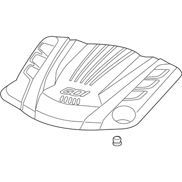 Hyundai 29240-3CDC0 Engine Cover Assembly