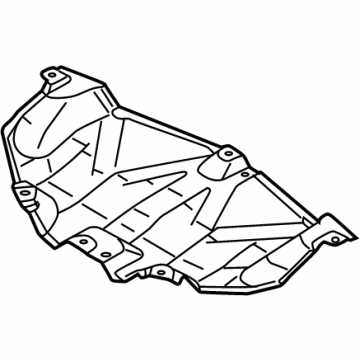 Nissan 74772-6RR0A Heat Insulator-Trunk Floor