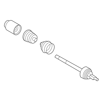 Kia 495012G000 Joint Assembly-Cv LH