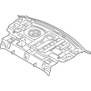 Kia 69300M6000 Panel & Frame Assembly-P