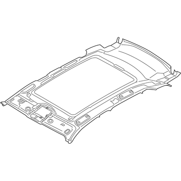 BMW 51-44-5-A05-EE0 HEADLINING PANORAMIC ROOF