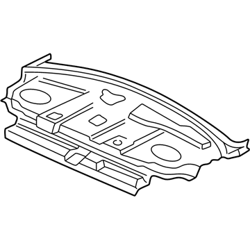 Honda 66500-S84-A00ZZ Shelf, RR. Parcel