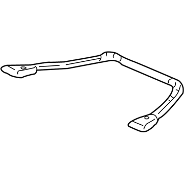 Acura 50205-SL0-J00 Rod A, Rear Beam