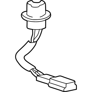 Hyundai 92752-34050 High Mounted Stop Holder & Wiring Assembly