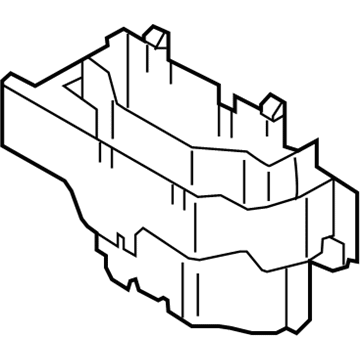 BMW 12-90-7-555-140 Instrument Carrier