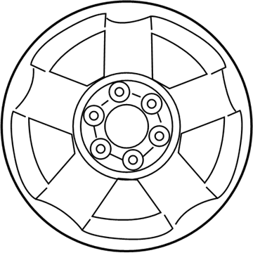 Nissan 40300-EA41C Aluminum Wheel