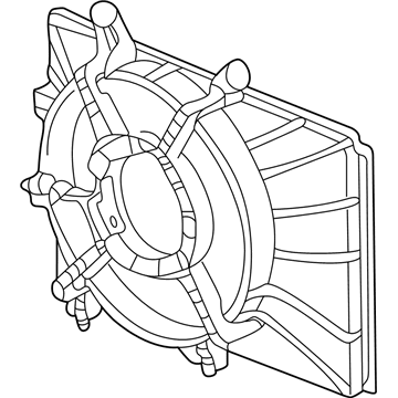 Honda 19015-PHM-A01 Shroud