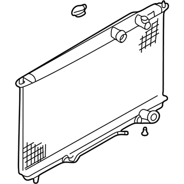 Kia 2531038055 Radiator Assembly