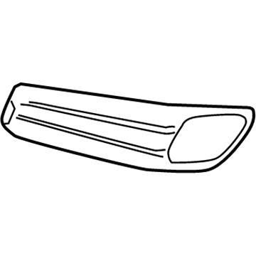 Hyundai 86562-2M000 Front Bumper Side Grille, Right