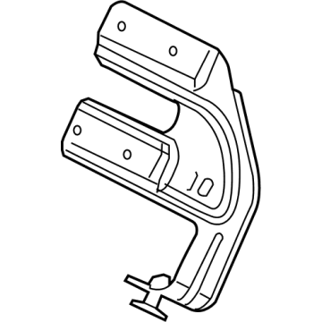 Honda 39111-TG7-A10 Bracket, R. Radio