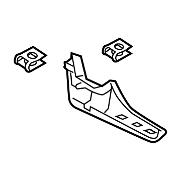 Toyota 55431-07061-C0 Finish Panel