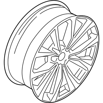 BMW 36-10-8-746-987 Light Alloy Rim Ferricgrey