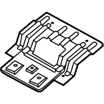 Kia 0K34W51419 Bracket-Front Room Lamp