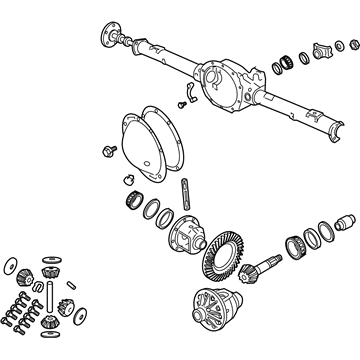 Mopar 5103107AF Axle-Service Rear