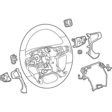 GM 84483749 Steering Wheel