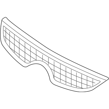 Hyundai 86361-3J000 Radiator Grille