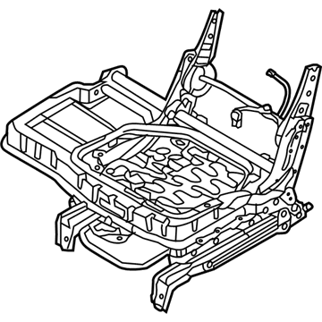 Hyundai 89500-4Z030 Track Assembly-Rear Seat LH