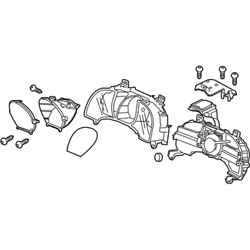 Honda 78100-SZT-A13 Meter Assembly, Combination