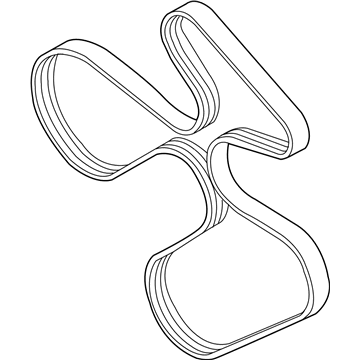 BMW 11-28-7-628-654 Ribbed V-Belt