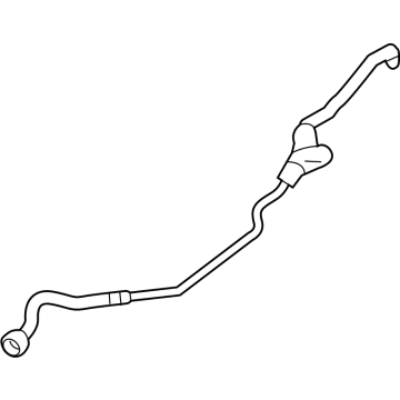 BMW 17-22-8-668-965 TRANSMISSION OIL COOLER LINE