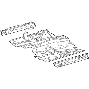 Honda 65100-T3L-306ZZ Floor, FR.