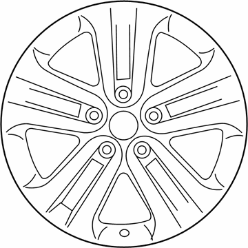 Nissan D0C00-3YV8A Wheel Assy-Disk