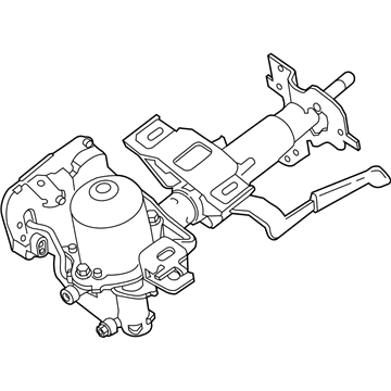 Nissan 48811-5SN0B Control Unit & Motor Assembly-Eps