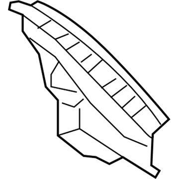 Honda 66114-SVA-A00ZZ Stiffener, R. RR. Panel Side