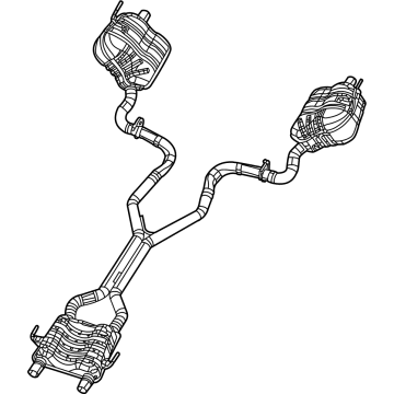 Mopar 68459145AC RESONATOR-EXHAUST