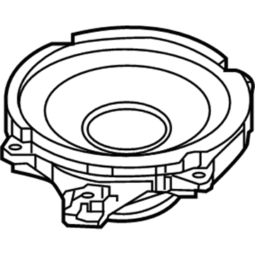 Kia 96380D4200 Sub Woofer Speaker Assembly