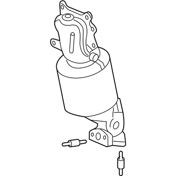 Honda 18190-R71-A00 Converter, Front Primary