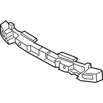 Hyundai 86521-GI000 ABSORBER-FRONT BUMPER ENERGY, L