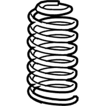 Mopar 52126315AC Front Coil Spring